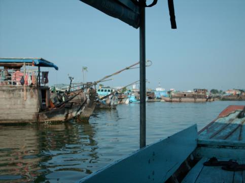 Floating markets on the Mekong