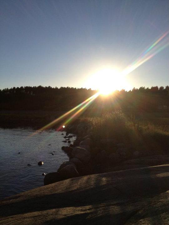 Solnedgang i Tønsberg