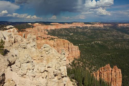 One of Bryce Canyons beautiful views