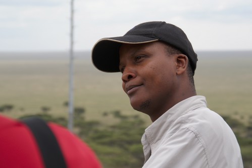 Phil vores turleder på safari i Tanzania
