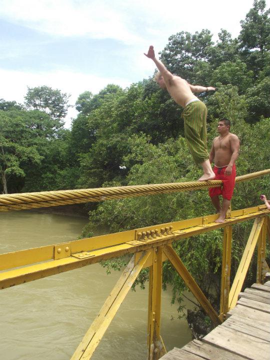 Bridge-diving