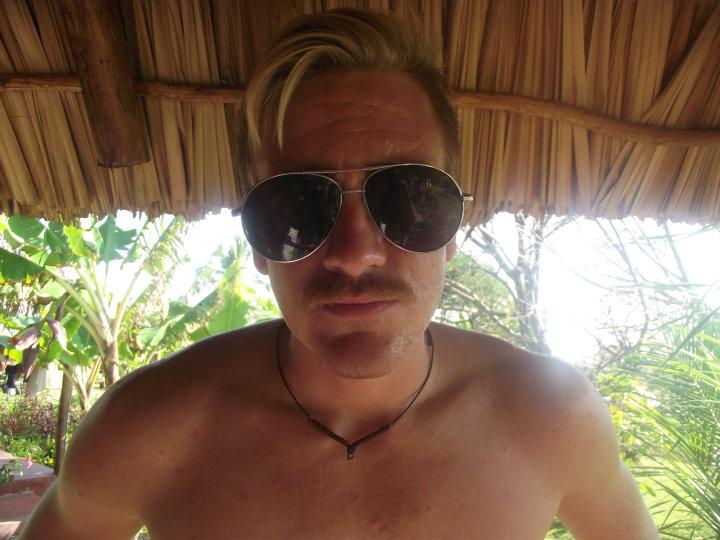 Mustache and aviators are always a winner