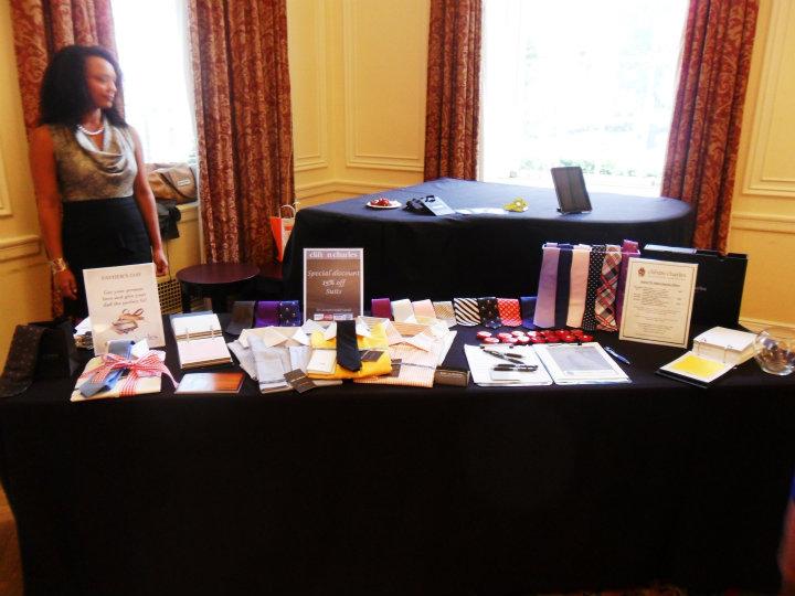 Clifton Charles display table @SIP / Alpha event