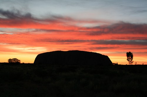 Uluru soloppgang 1