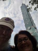 Ken and Desley in Taiwan