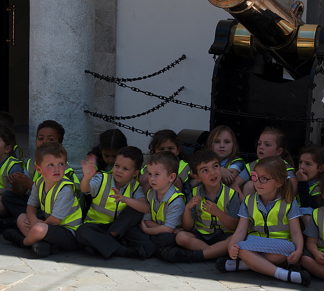 School Kids in Gibraltar