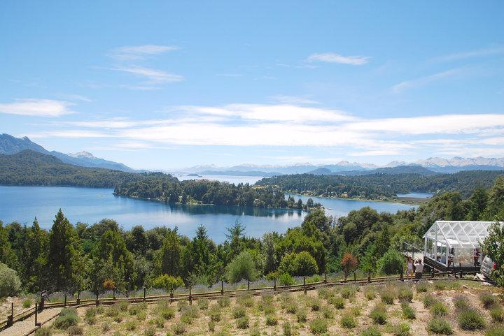Uitzicht vanaf het Circuito Chico, Bariloche