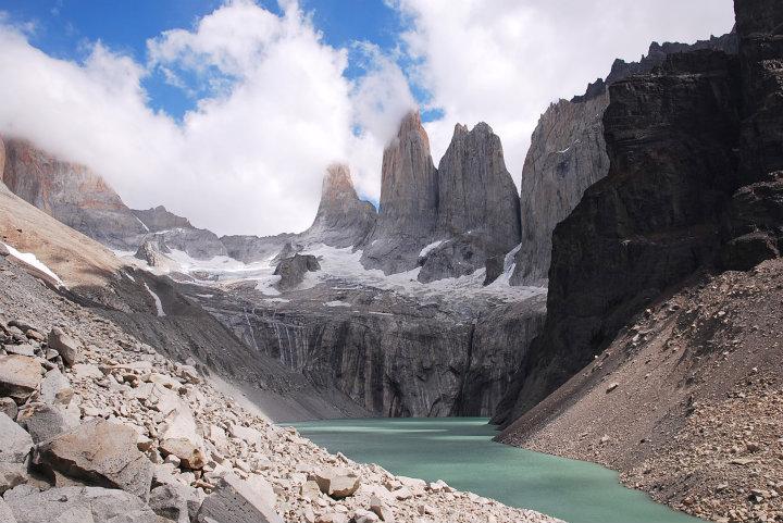 De drie Torres del Paine