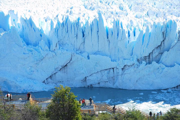 De Perito Moreno gletsjer