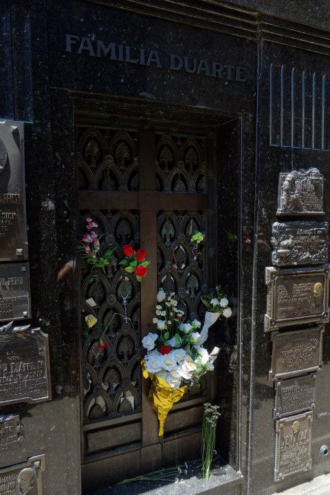 Graf/mausoleum van Evita              
