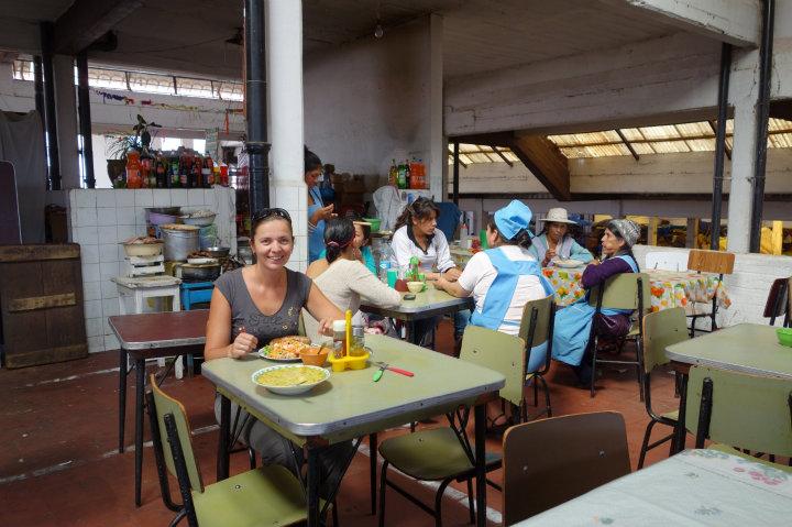 Lokaal eten in Sucre