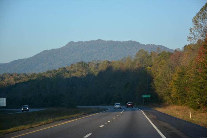 Leaving Blountville, TN on way to Rossville, GA