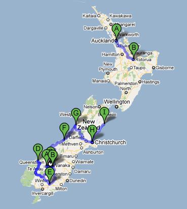 Route door NZ