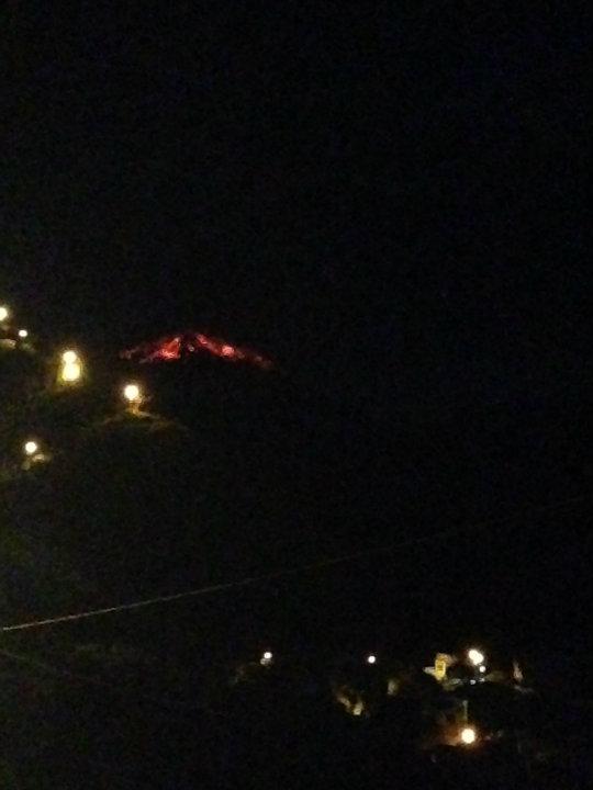 Lava uit de vulkaan