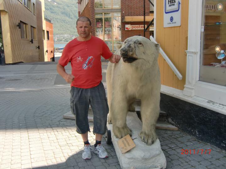 Traff på isbjørn i Tromsøs gater