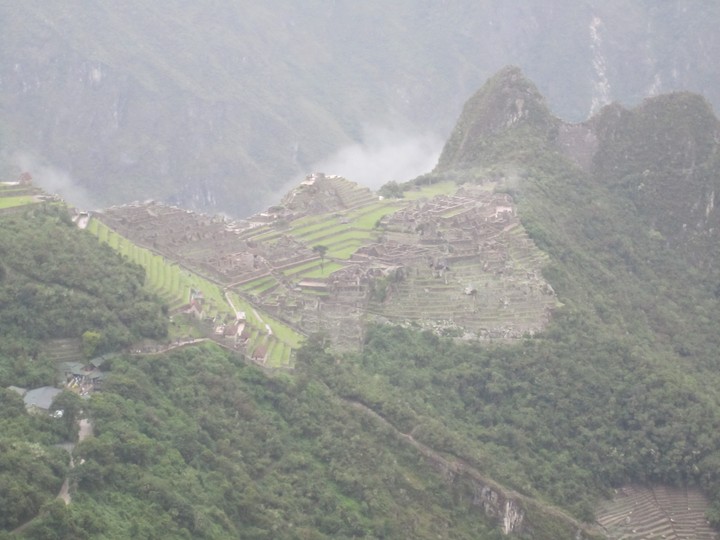 Foerste syn af Machu Picchu