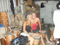Louise og Kamilla i Ghana