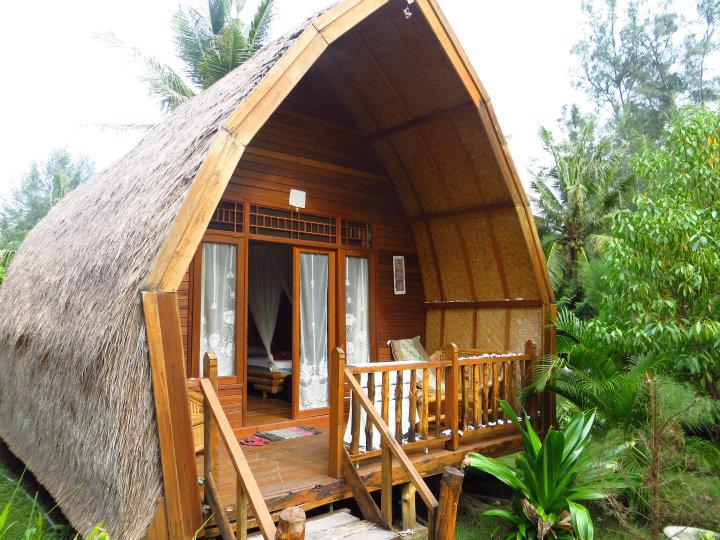 Our bungalow in Gili Meno!                               
