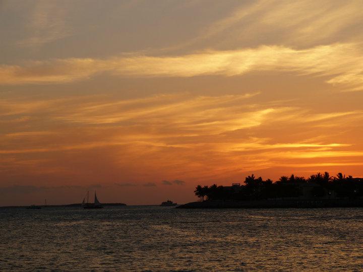 Solnedgång i Key West