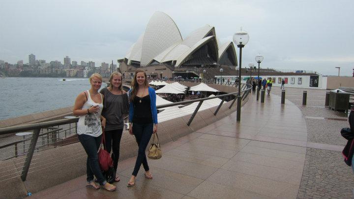 Sydney Opera House with Sini & Sanna