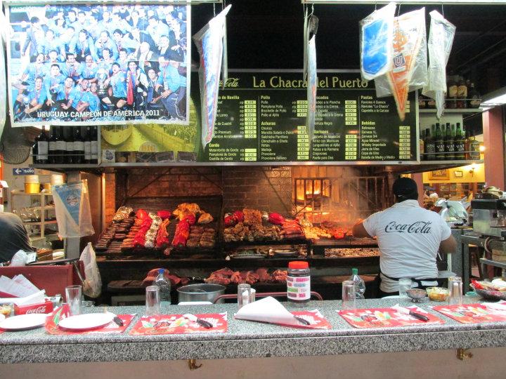 Kjottmarked i Montevideo                               