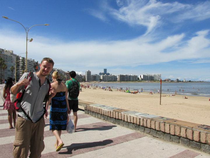 Stranden i Montevideo                               