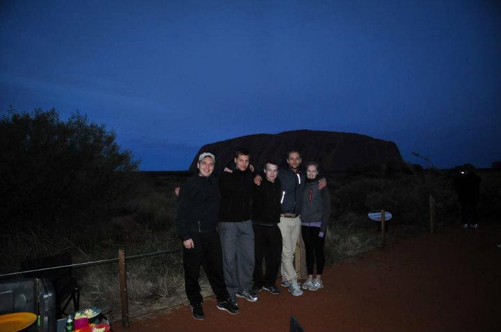 Uluru ryhmäkuva