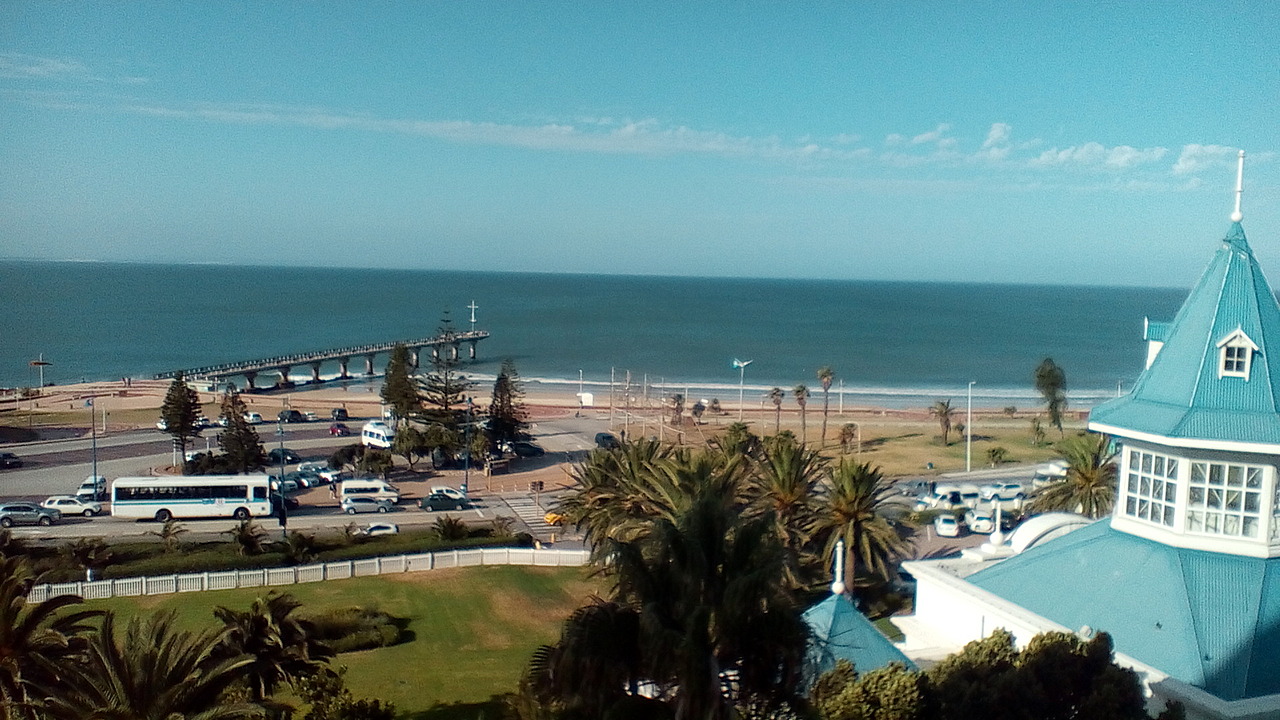 View of Mandela Bay from the room 